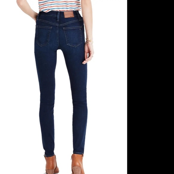 Madewell - 10” high rise skinny jeans - size 25 - Picture 2 of 10